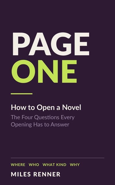 Cover of Page One by Miles Renner